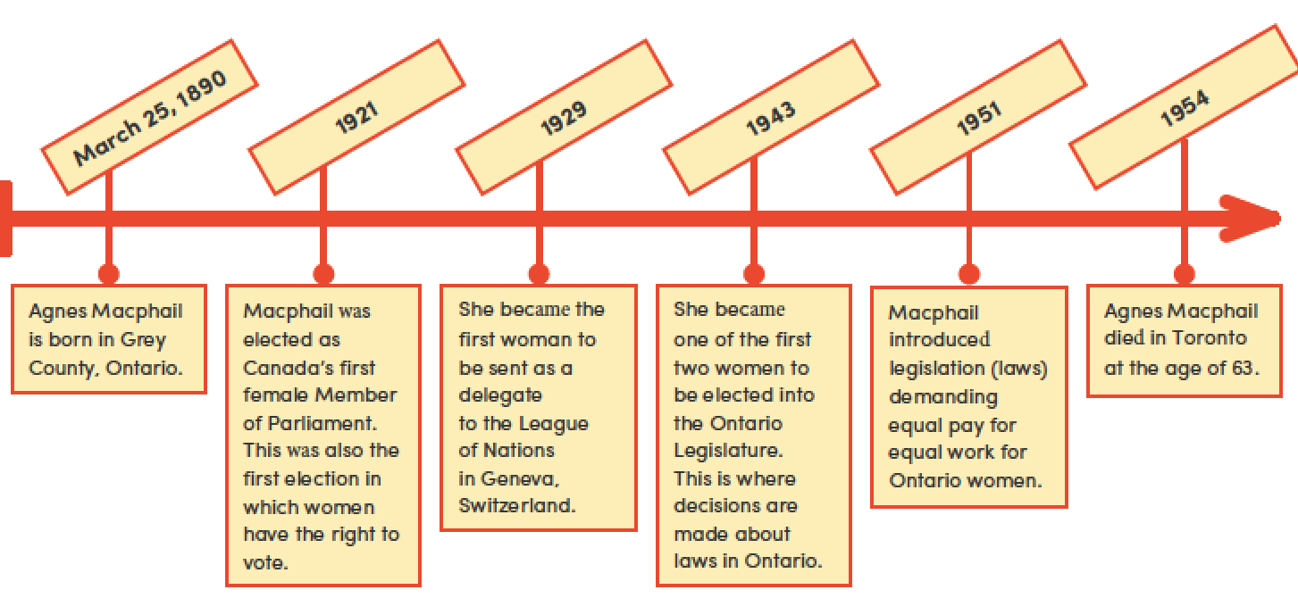 biography timeline