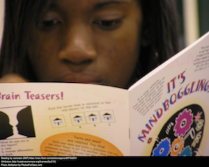 girl reading