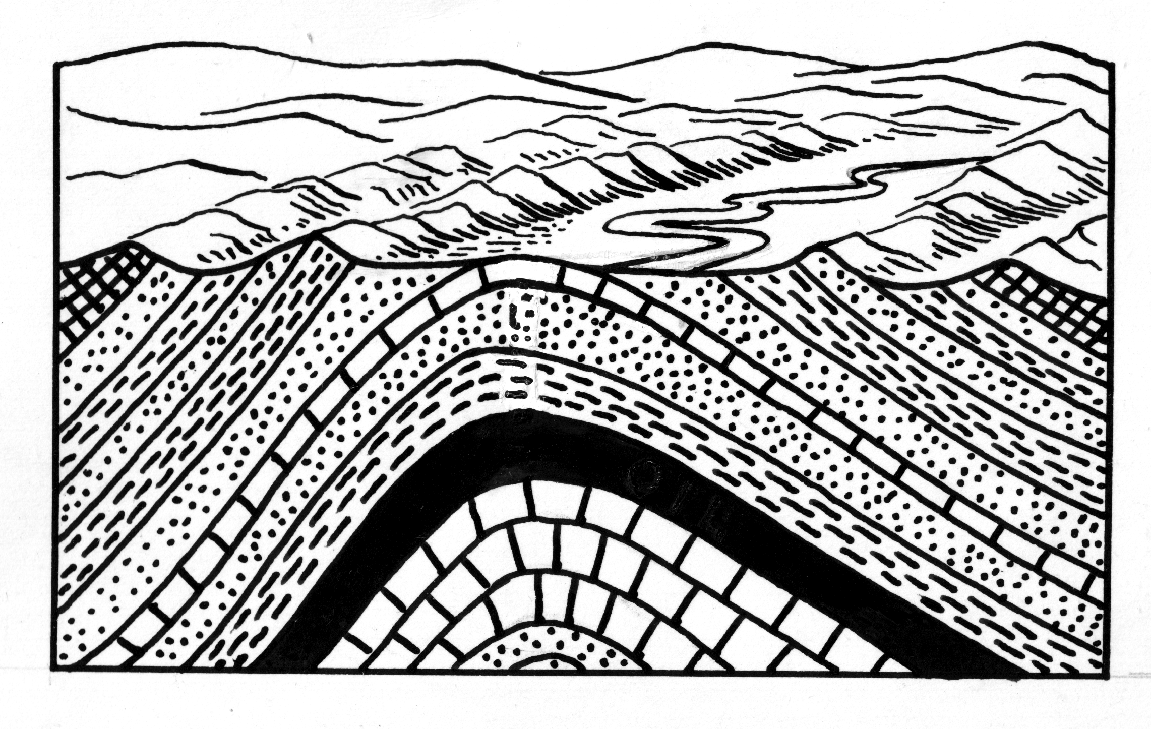 Anticline diagram