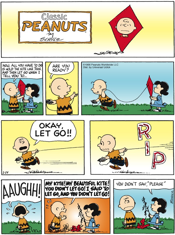 Readings for Introductory module: Peanuts comic strip